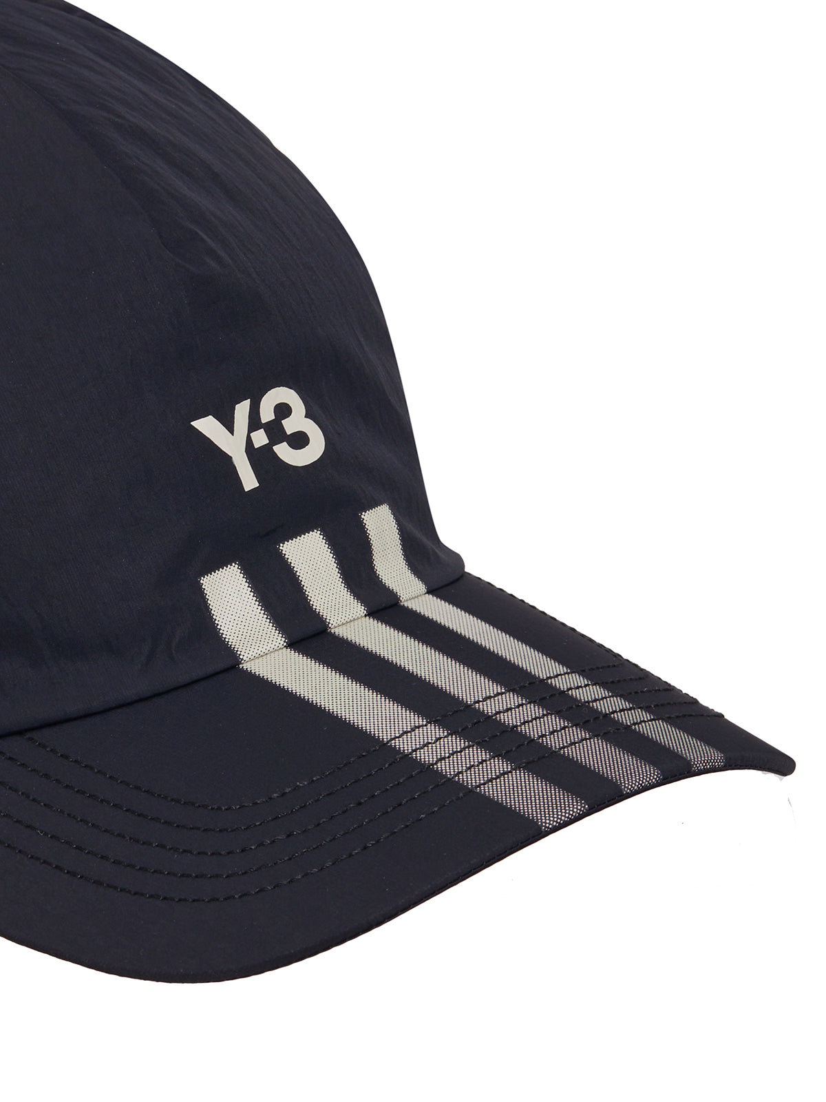 Y-3 Stripes Logo Cap for Men