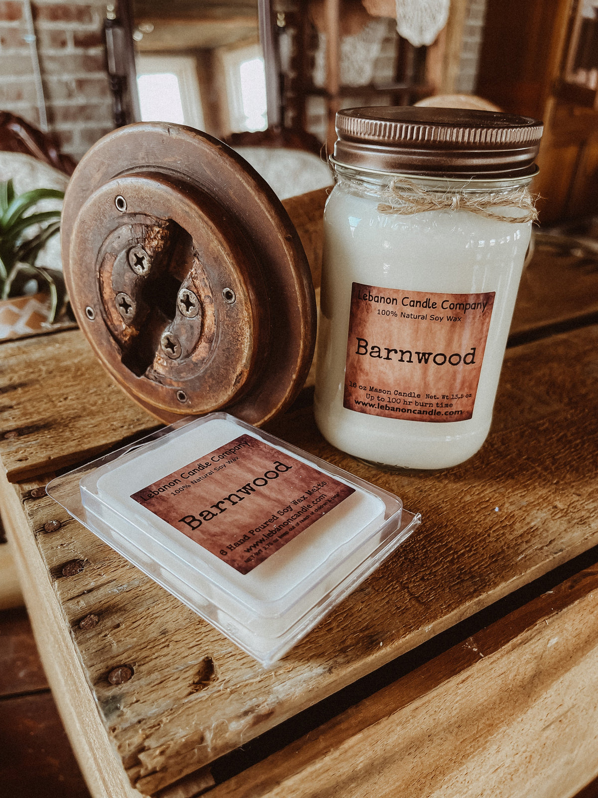 Barnwood Candle