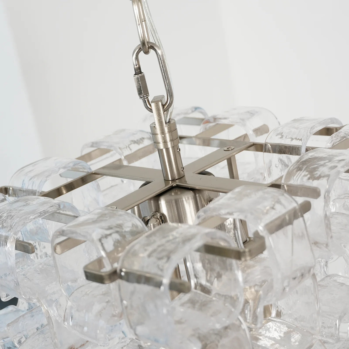 Solene Interlocking Glass Chandelier