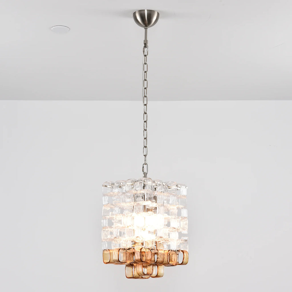 Solene Interlocking Glass Chandelier