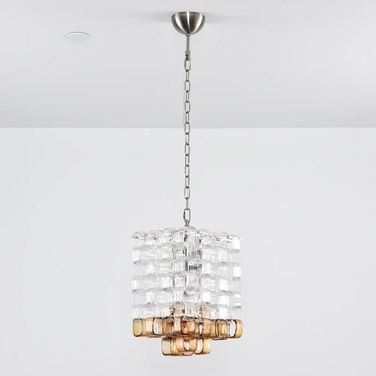 Solene Interlocking Glass Chandelier