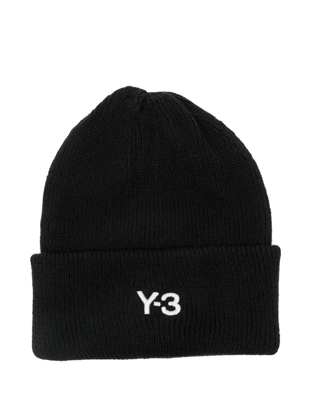 Y-3 Knit Cap with Logo
