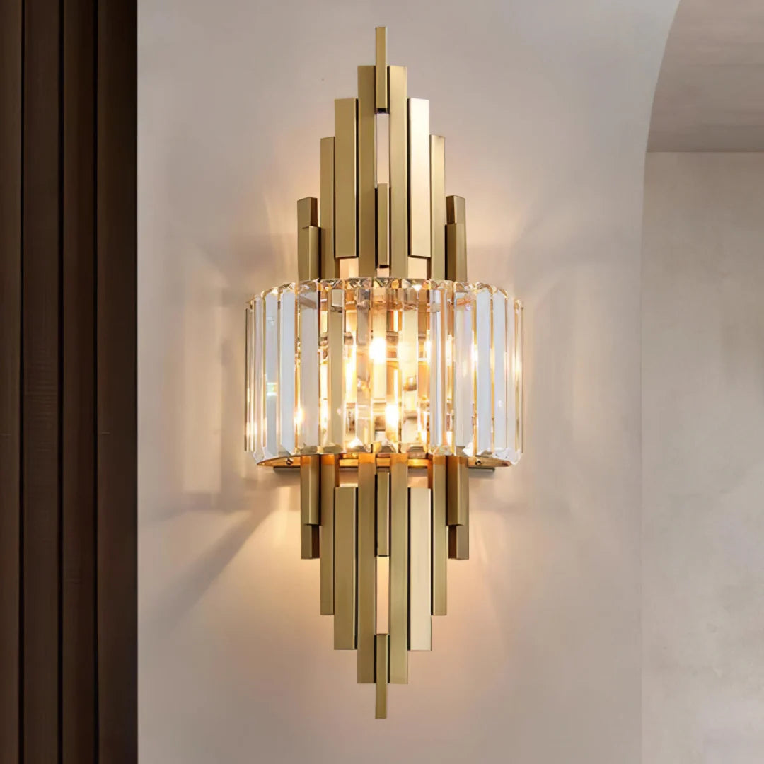 Kubica Crystal Modern Wall Lamp