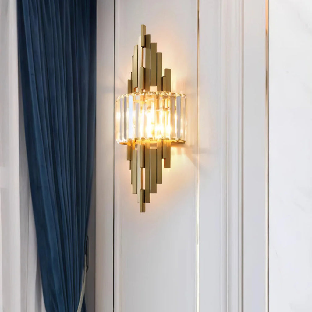 Kubica Crystal Modern Wall Lamp