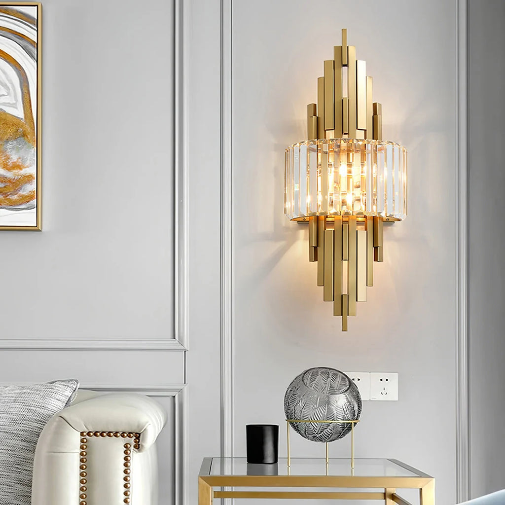 Kubica Crystal Modern Wall Lamp
