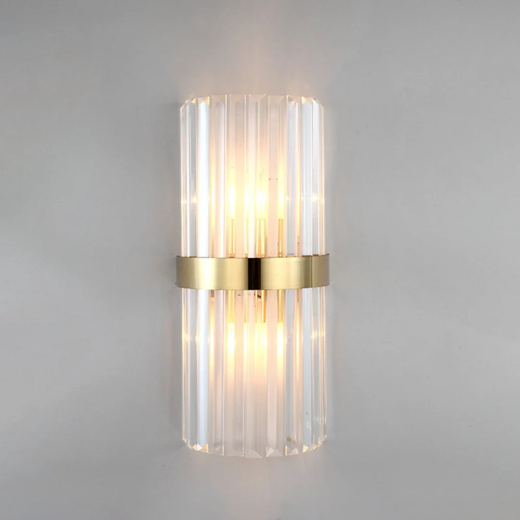 Laylq Cylinder Crystal Wall Light