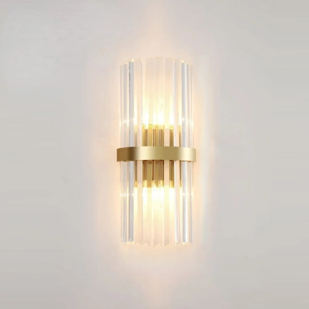 Laylq Cylinder Crystal Wall Light