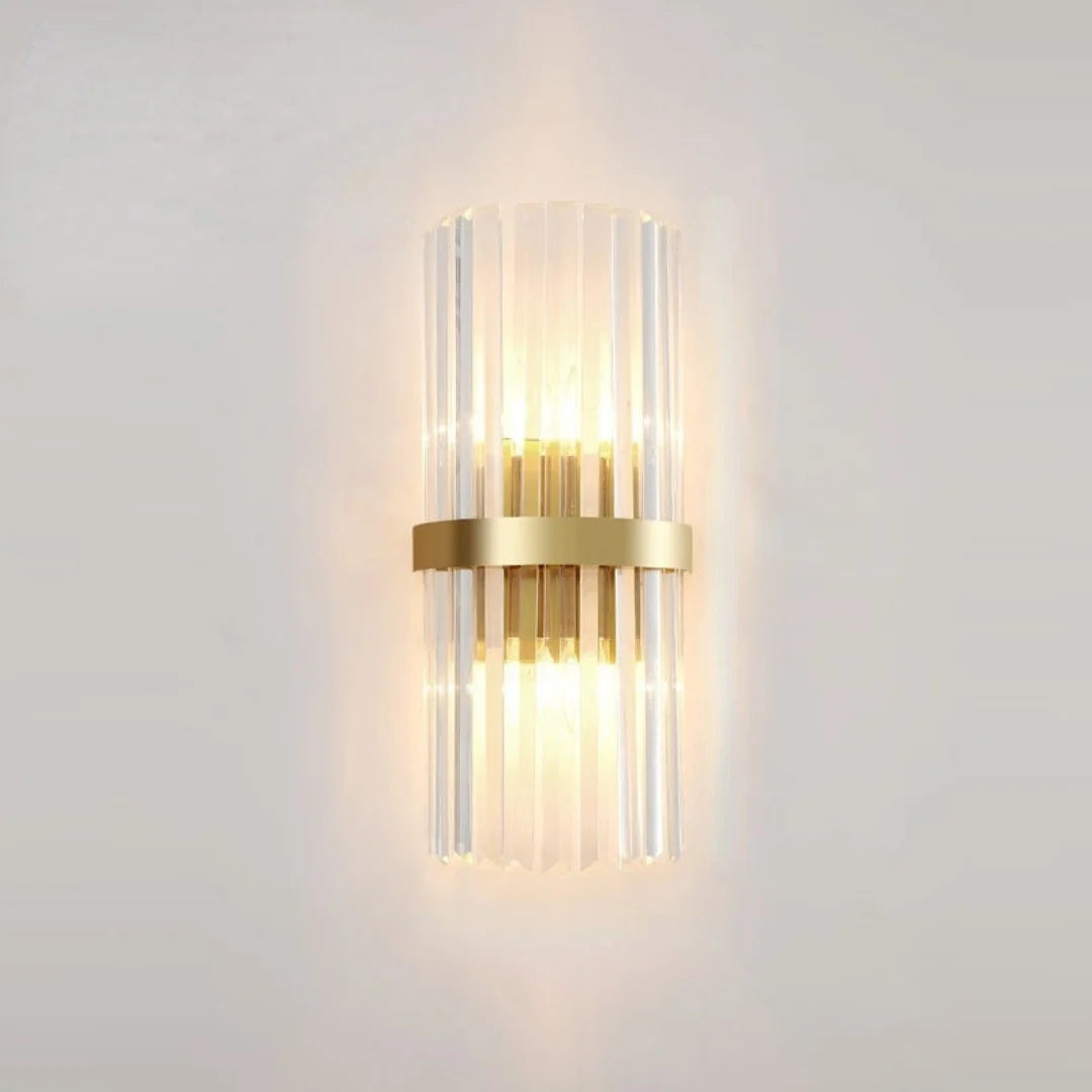 Laylq Cylinder Crystal Wall Light