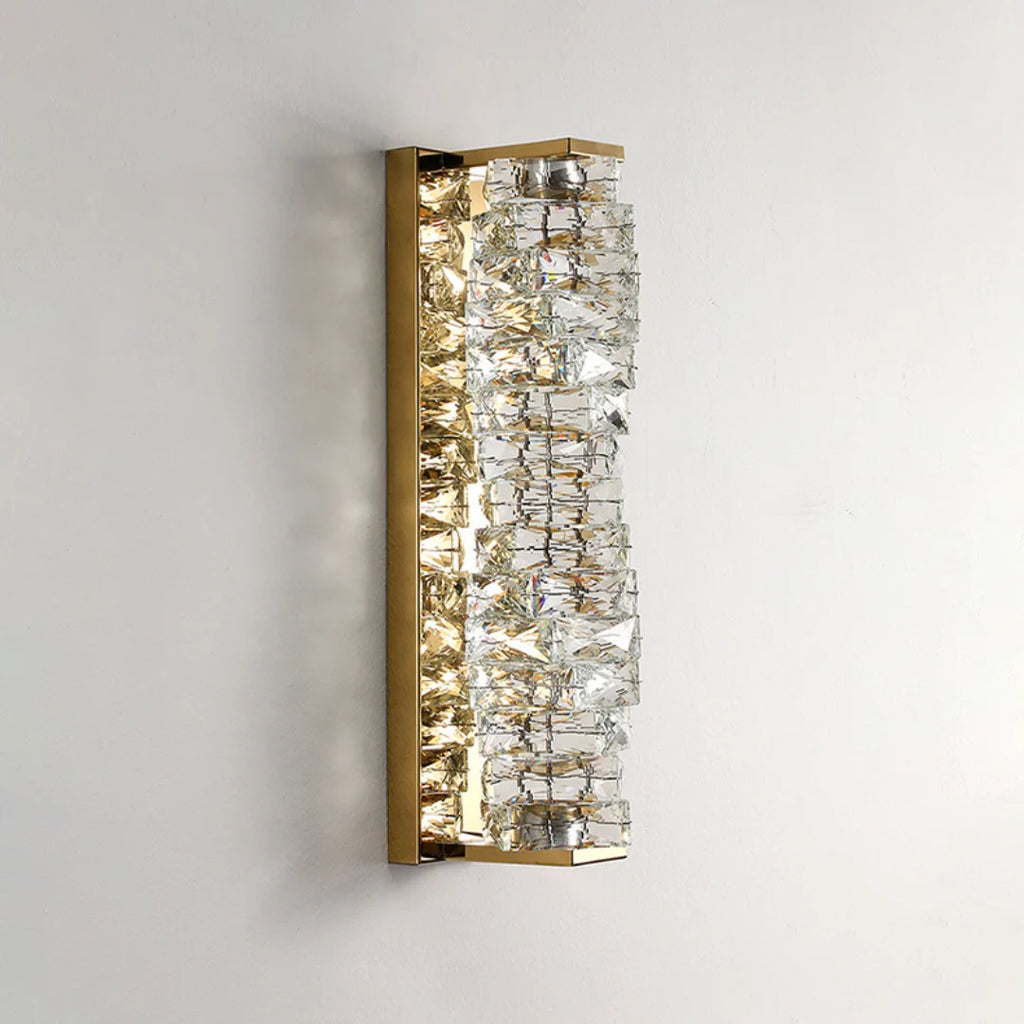 Crystal Laminated Wall Light