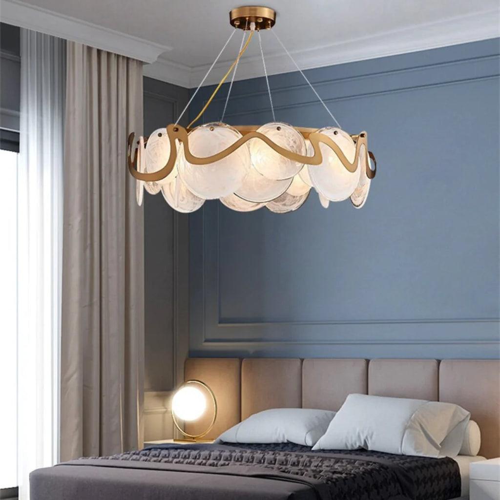 Modern Simple Glass Chandelier