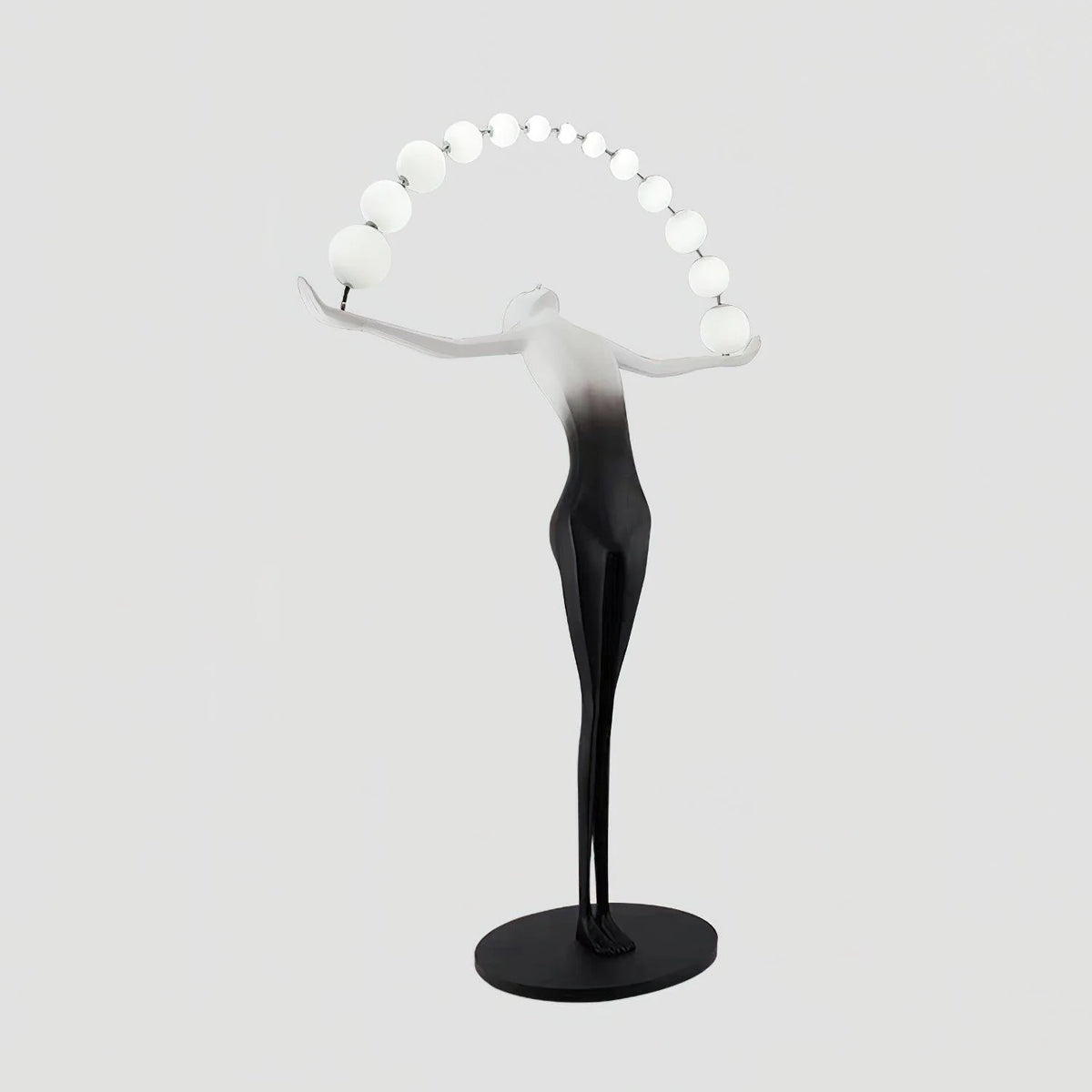 Liberty Sculpture Figure Floor Lamp