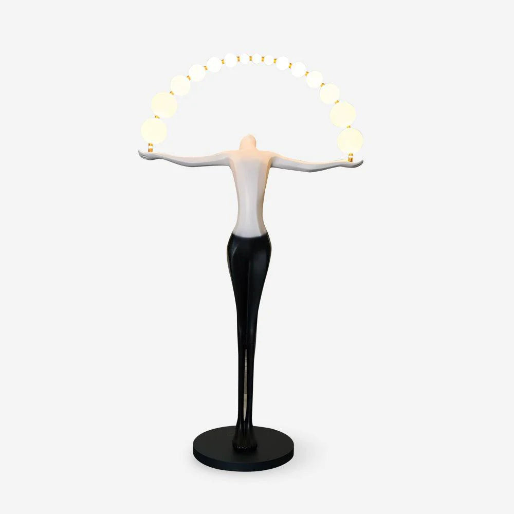 Liberty Sculpture Figure Floor Lamp