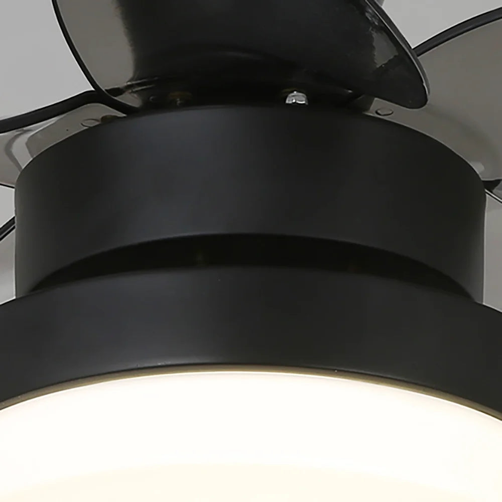 Lighted LED American Ceiling Fan Light