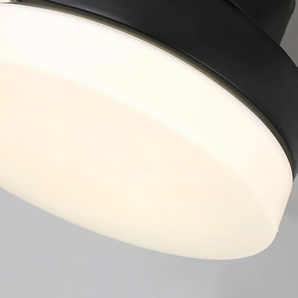 Lighted LED American Ceiling Fan Light