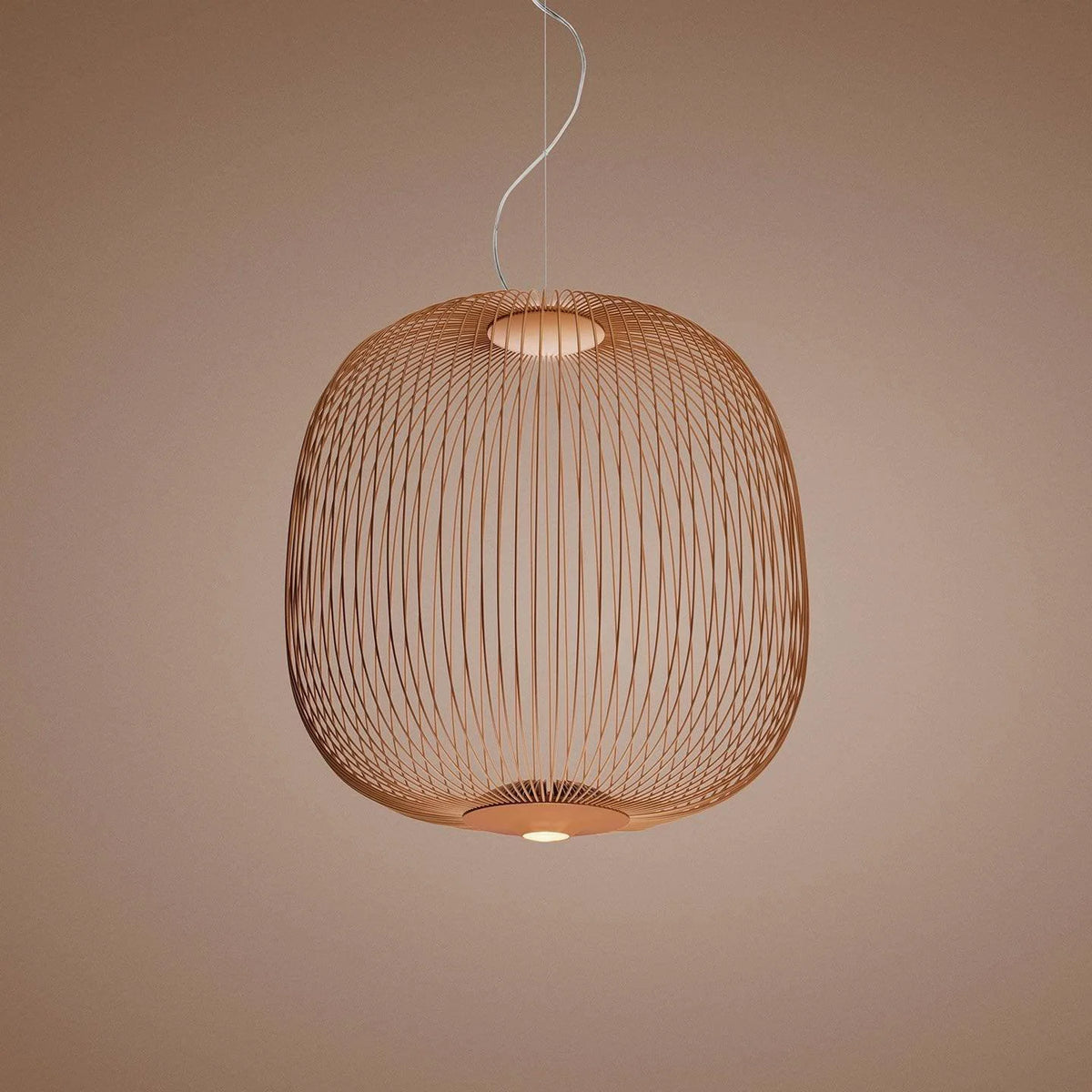 Lightweight Spokes Shaped Pendant Lamp
