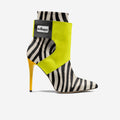 Limited Edition Vegan Stiletto Boots BYMANYC ® New York Futurista Noir