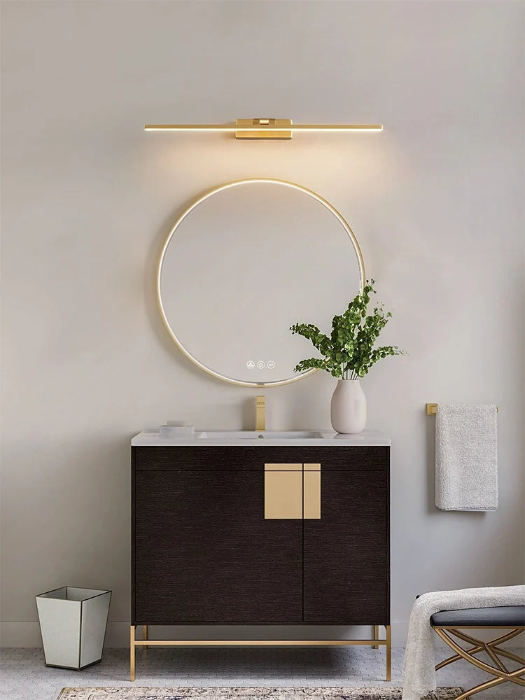 Linear Bathroom Wall Light