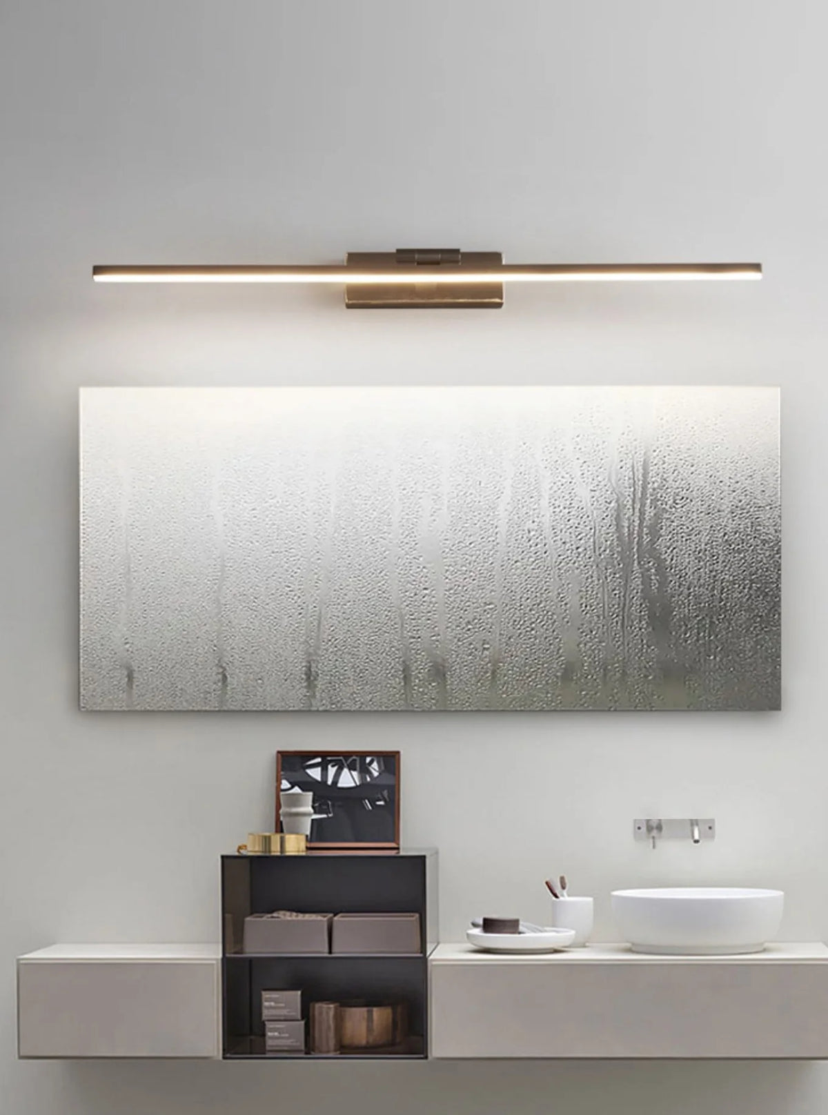 Linear Bathroom Wall Light