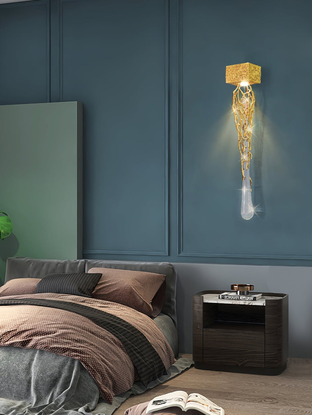 Liquid Drop Wall Lamp
