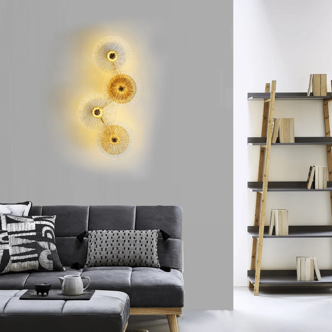 Lotus Leaves Wall Lamp