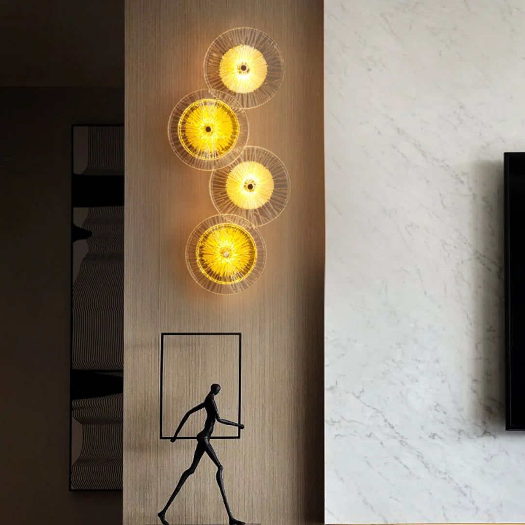 Lotus Leaves Wall Lamp
