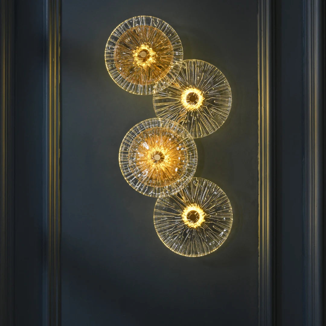 Lotus Leaves Wall Lamp