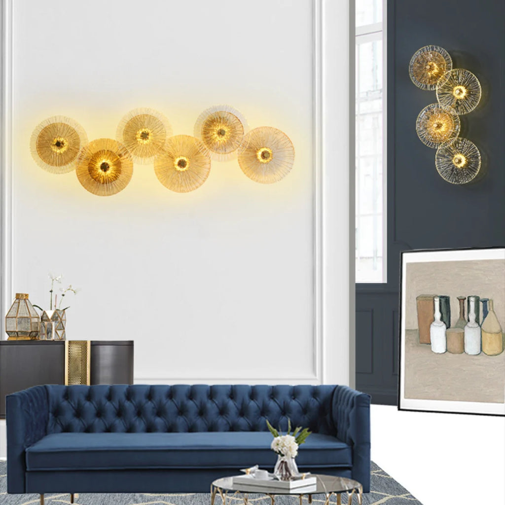 Lotus Leaves Wall Lamp