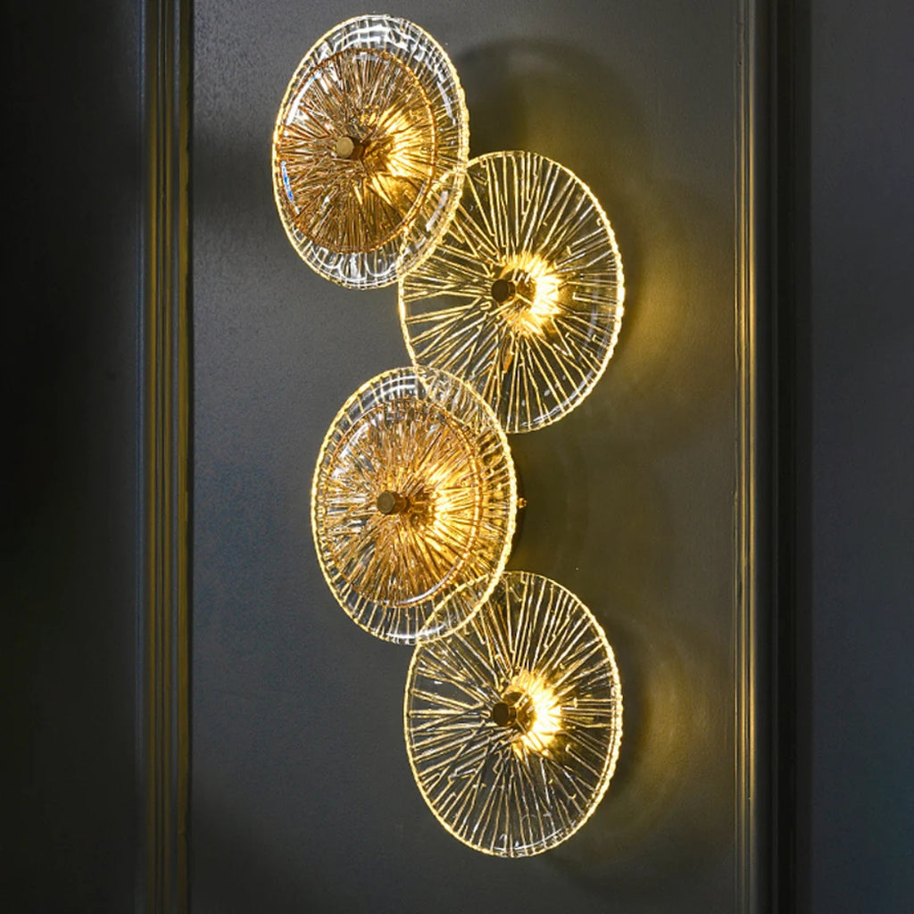 Lotus Leaves Wall Lamp
