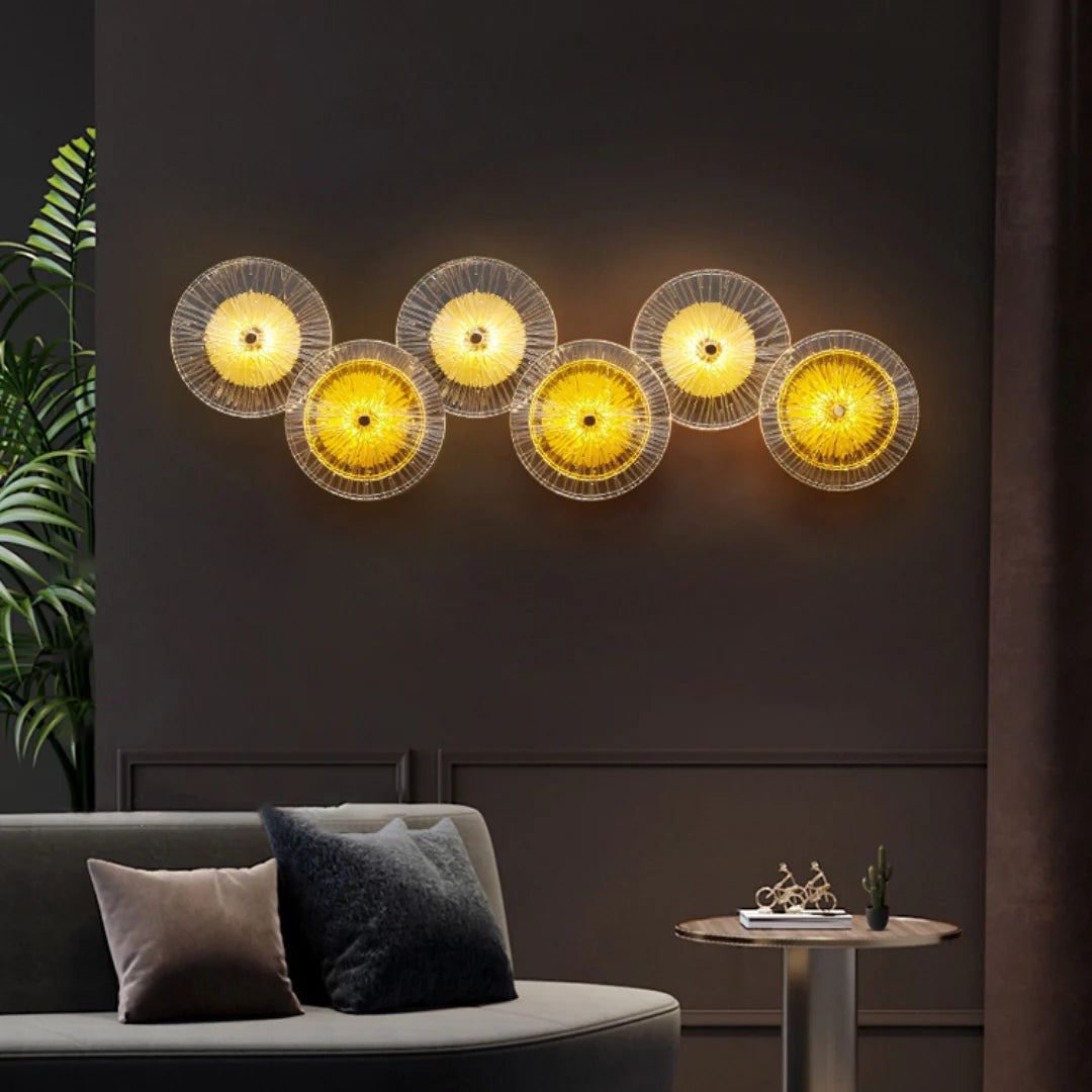 Lotus Leaves Wall Lamp