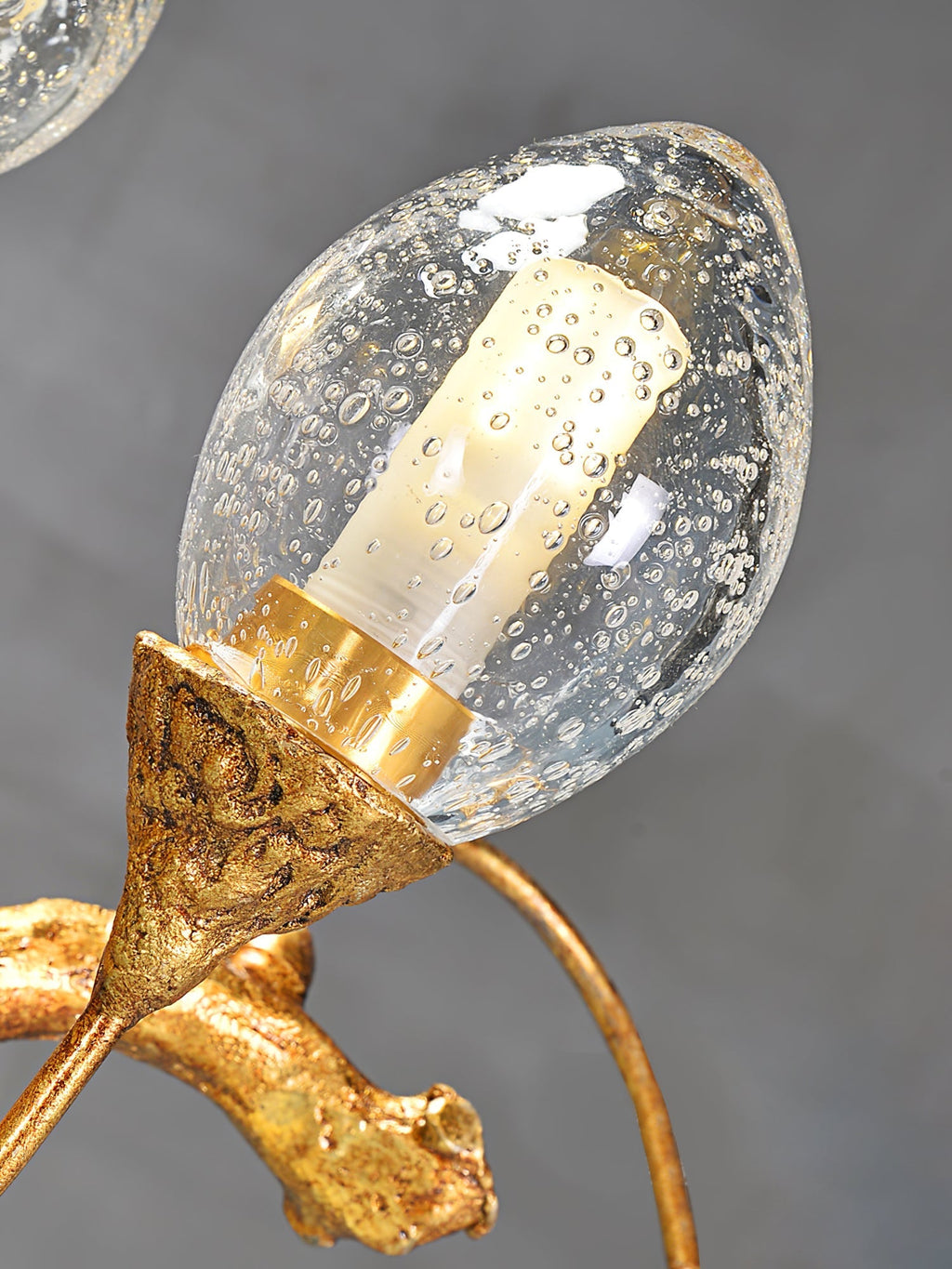 Lotus Brass Chandeliers