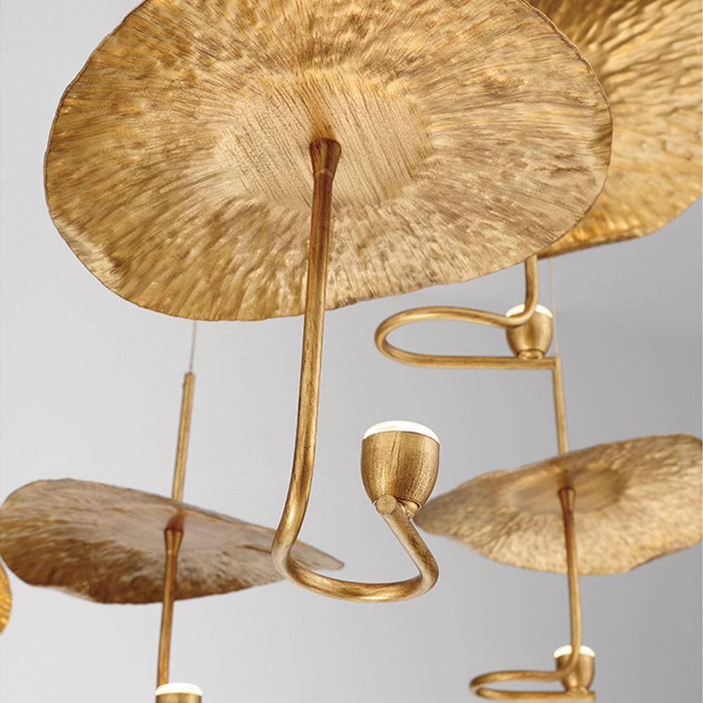 Lotus Leaf Chandelier