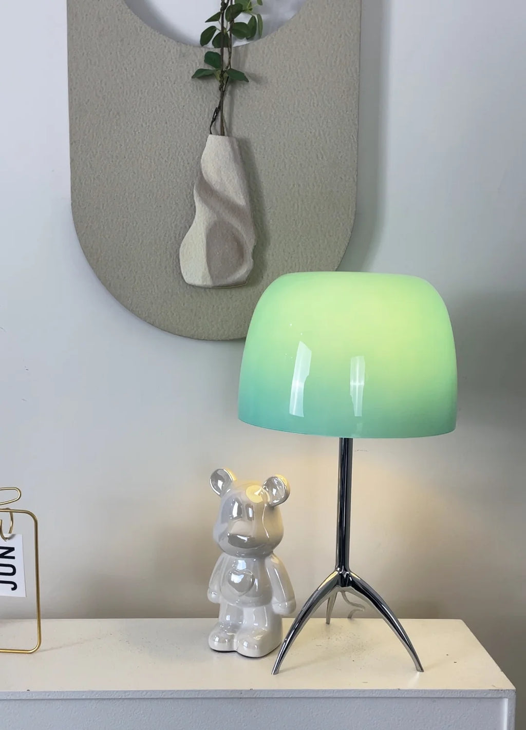 Lumiere Glass Table Lamp