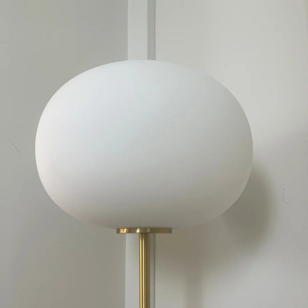 Glass Jwda Marble Floor Lamp