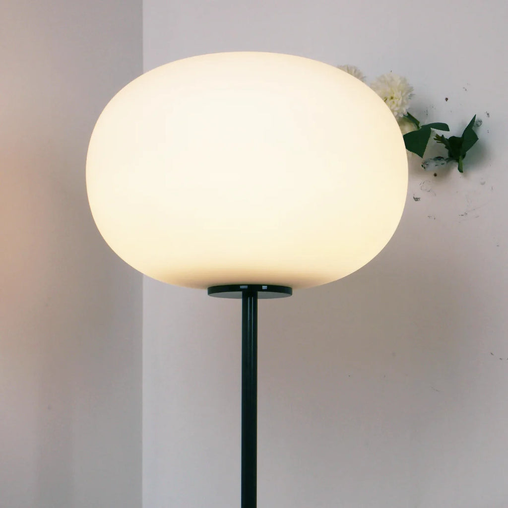 Glass Jwda Marble Floor Lamp