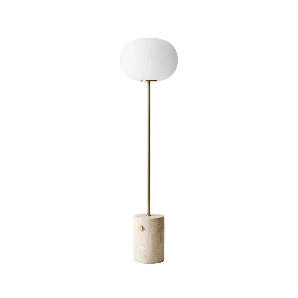 Glass Jwda Marble Floor Lamp
