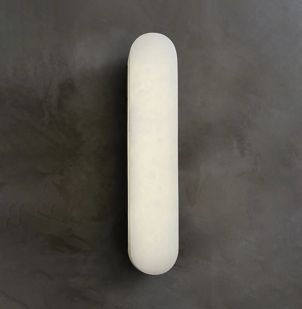 Luxury Alabaster Vertical Wall Lamp