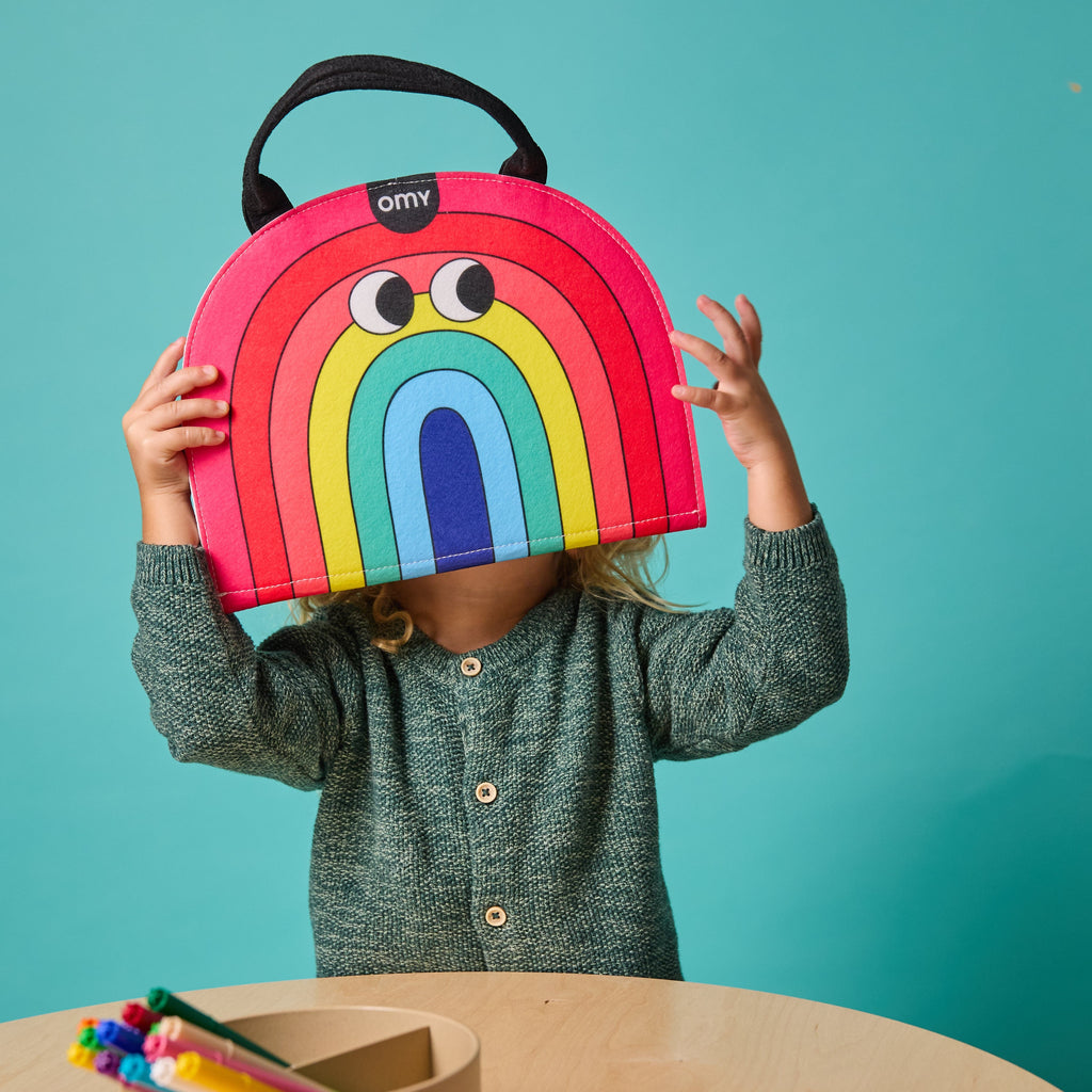 OMY Shapes & Colors Felt Activity Playkit — Ages 3+