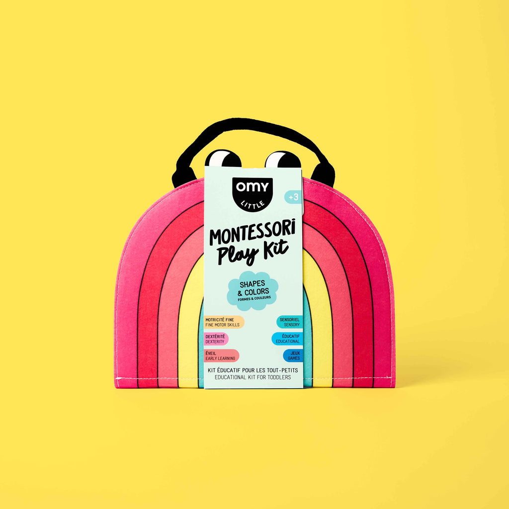 OMY Shapes & Colors Felt Activity Playkit — Ages 3+
