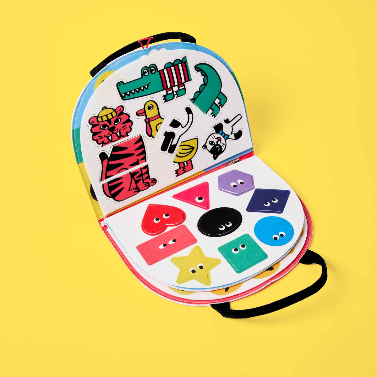 OMY Shapes & Colors Felt Activity Playkit — Ages 3+