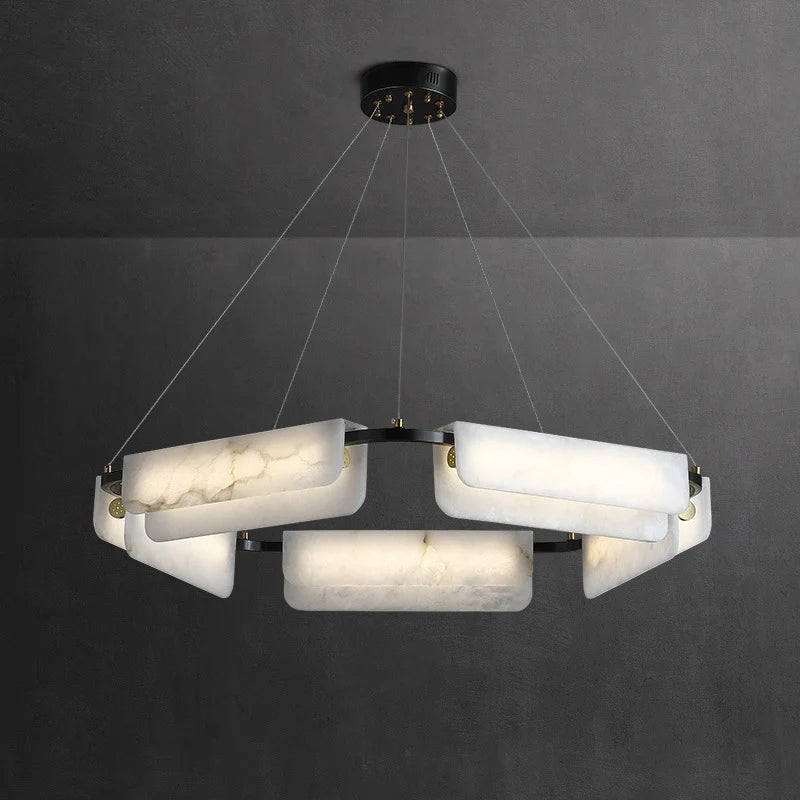 Alabaster Modern Chandelier