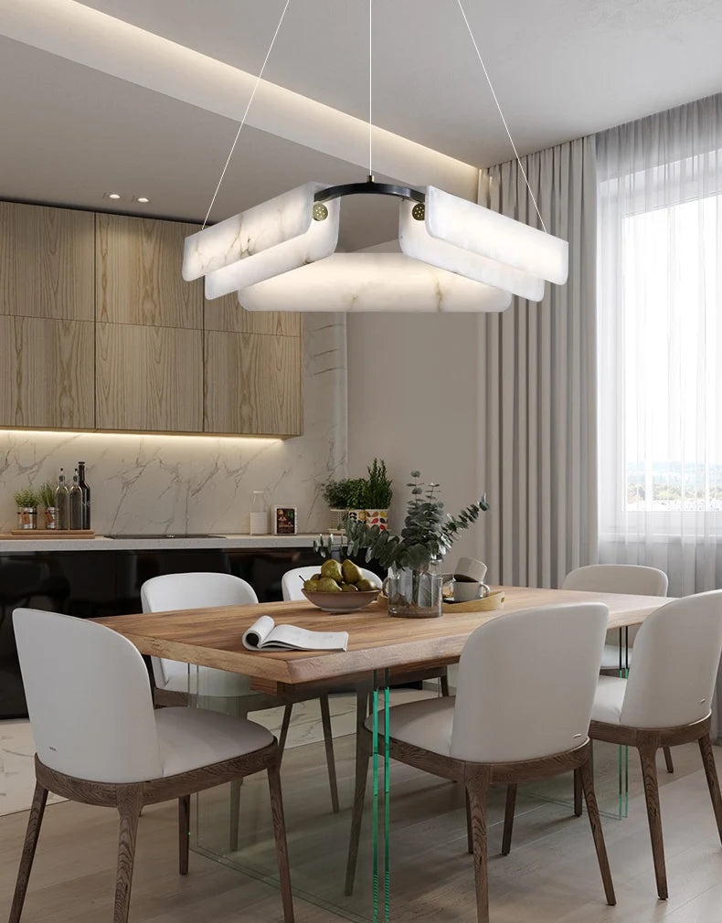 Alabaster Modern Chandelier
