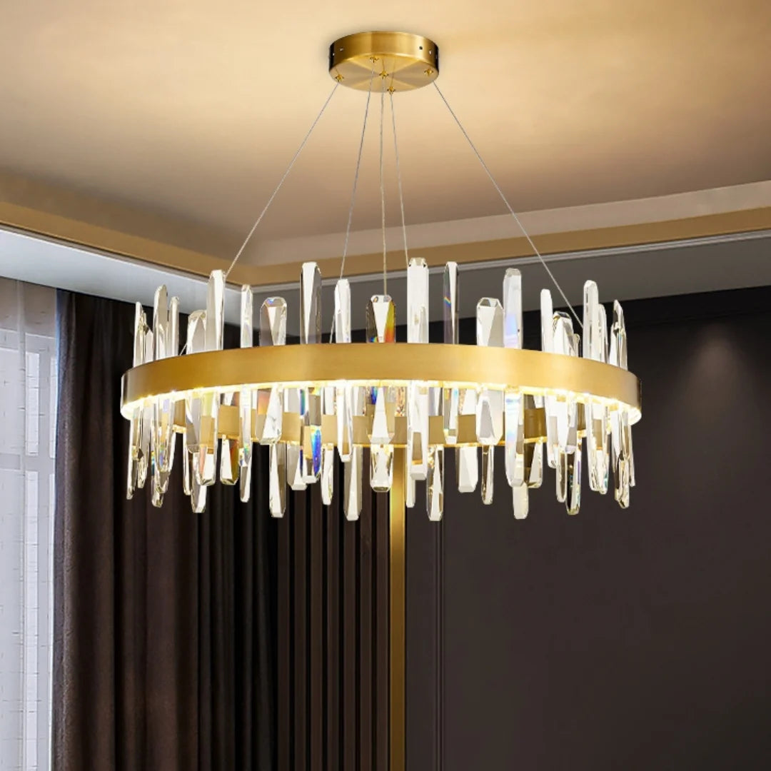 Marylin Modern Crystal Ring Chandelier