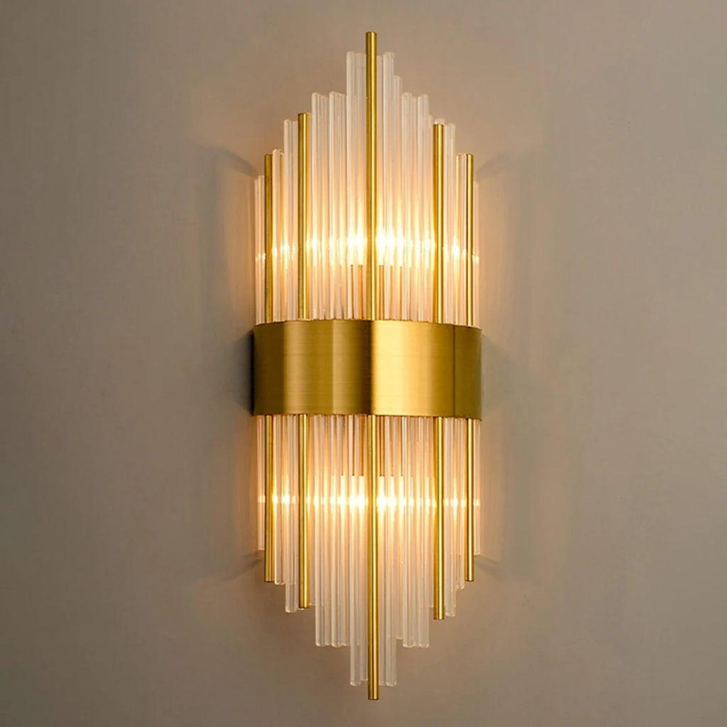 Cylinder Crystal Melanie Wall Lamp