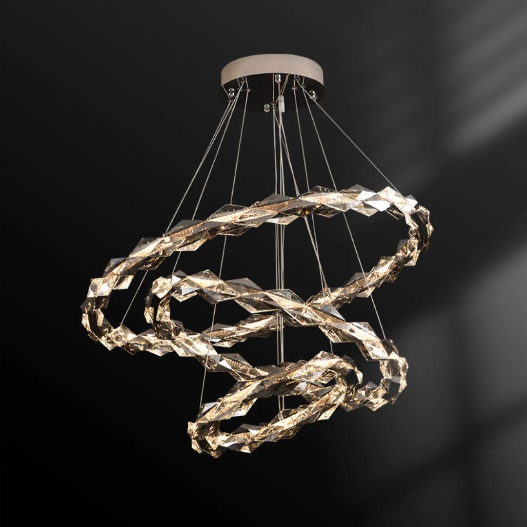 Merrill Round Crystal Chandelier