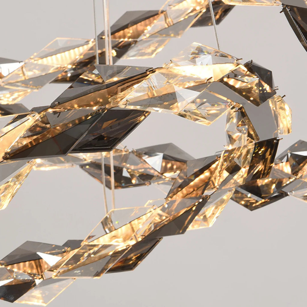 Merrill Round Crystal Chandelier
