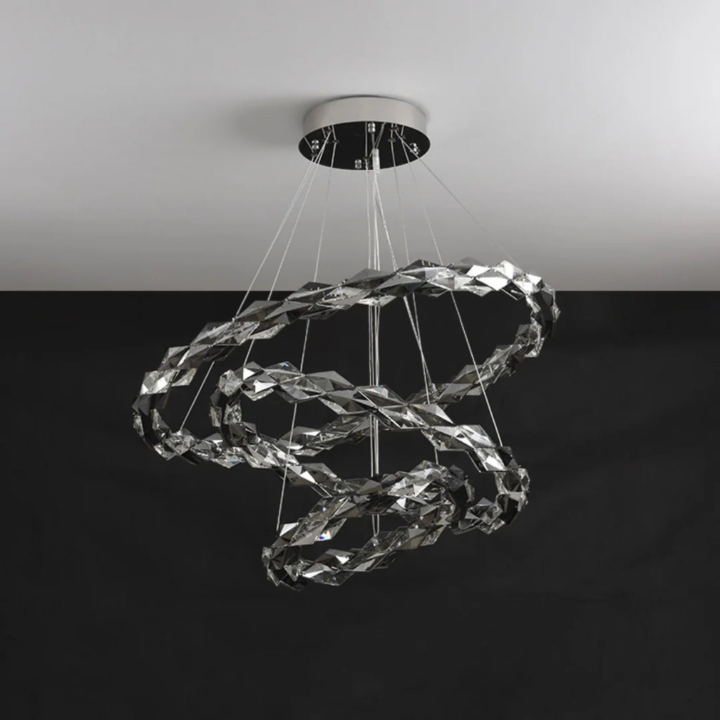 Merrill Round Crystal Chandelier