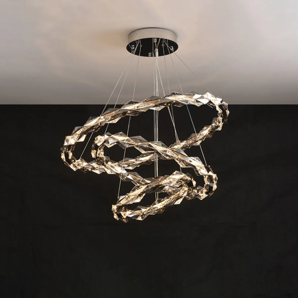 Merrill Round Crystal Chandelier