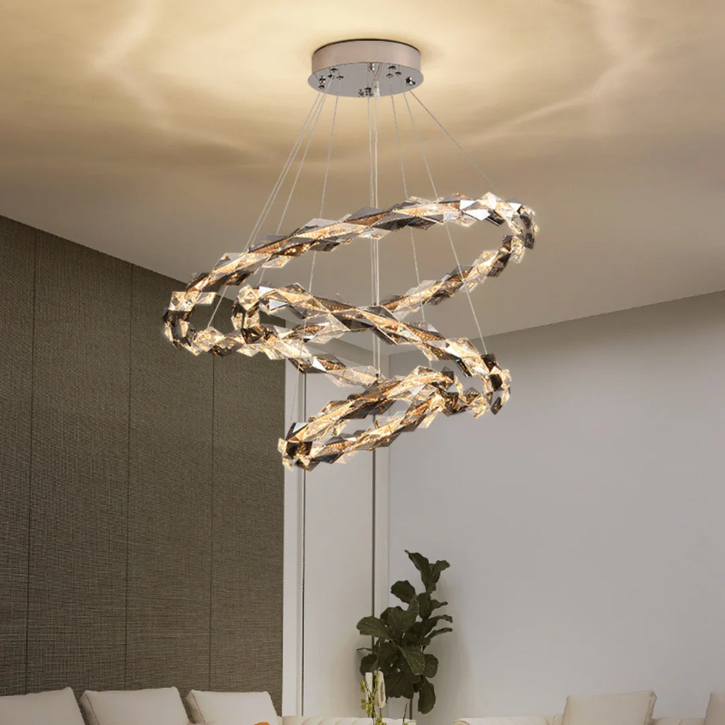 Merrill Round Crystal Chandelier