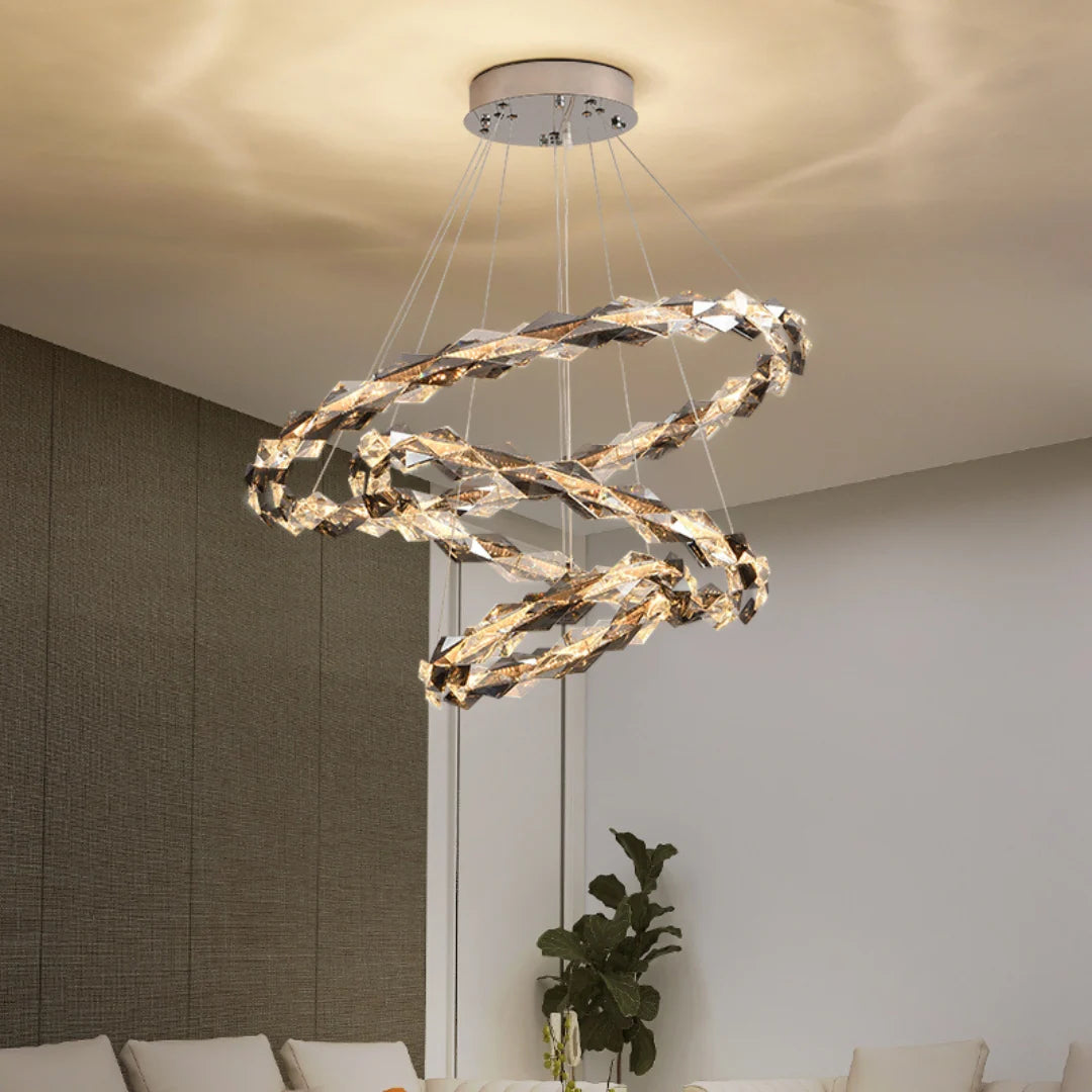 Merrill Round Crystal Chandelier