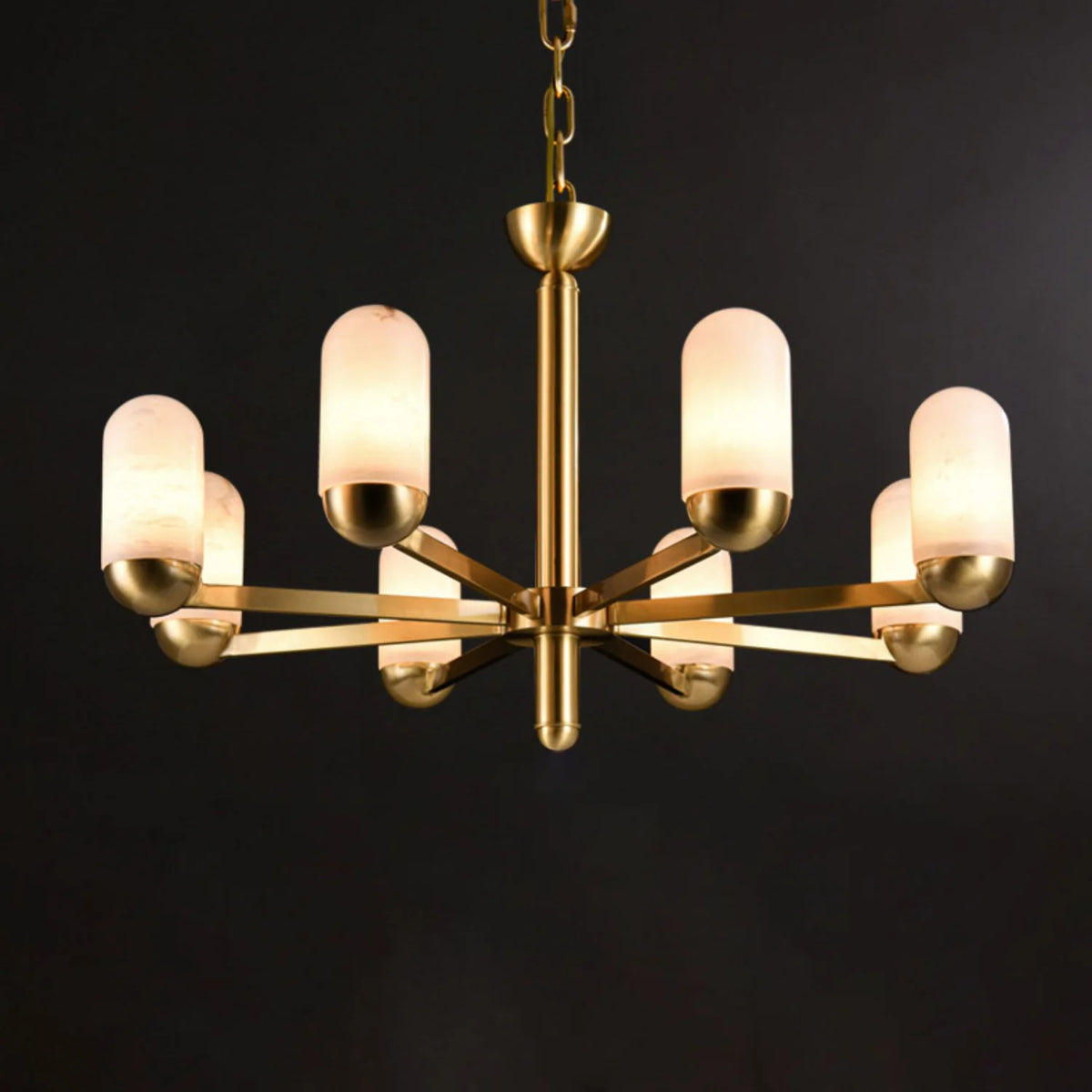 Moonshade Marble Chandelier